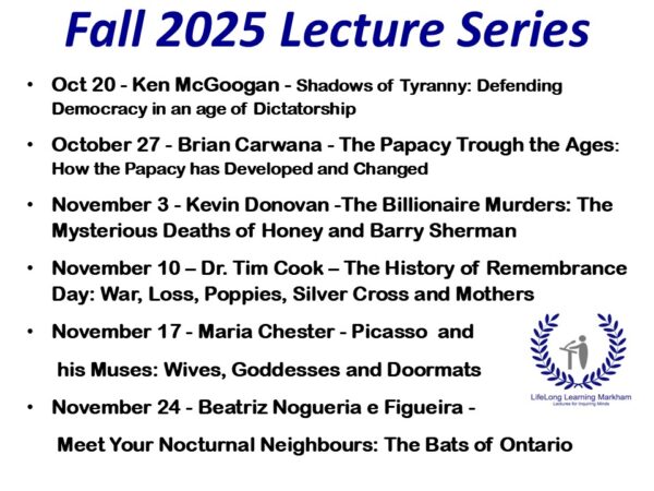 Fall 2025 Lecture Series (via Zoom only)